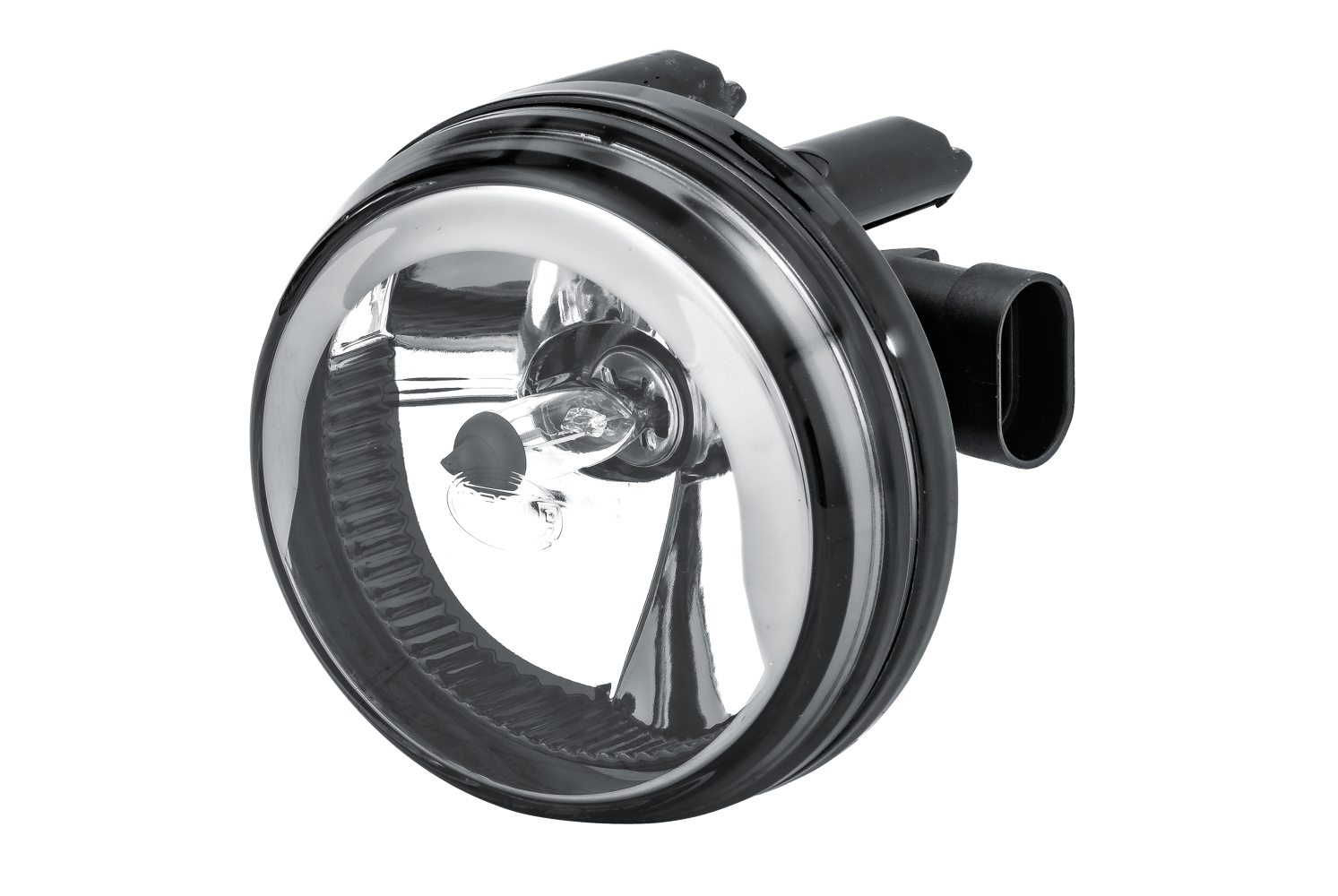 HELLA 1N0 009 295-011 FF/Halogen-Nebelscheinwerfer - Dynaview Evo2 - 12V - rund - Einbau - glasklare