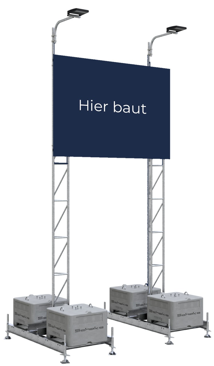 0e21b4e5-418a-4ccc-8aac-e0d74d5916cf Schake 353330-SET Werbemast 3,00 x 2,00 m ohne Strahler
