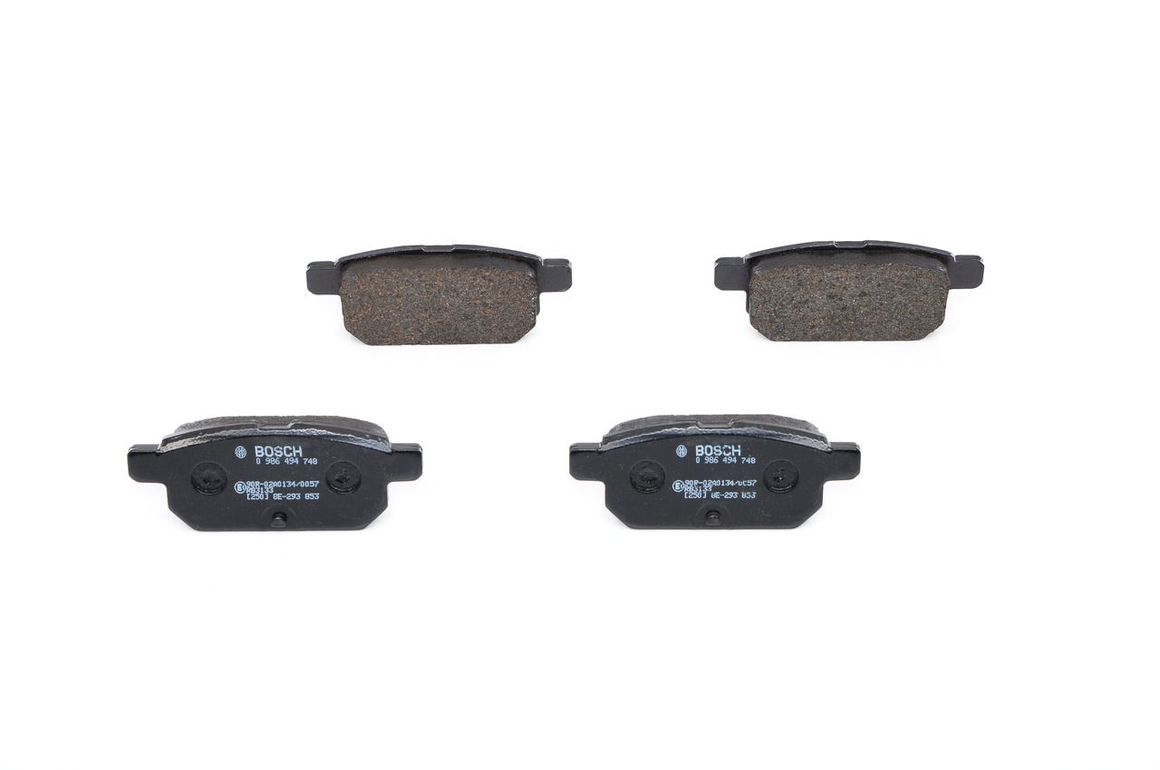 Bosch 0986494748 Bremsbelagsatz, Scheibenbremse