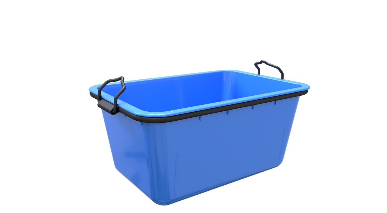 Schake Mörtelwanne 200 ltr. | blau
