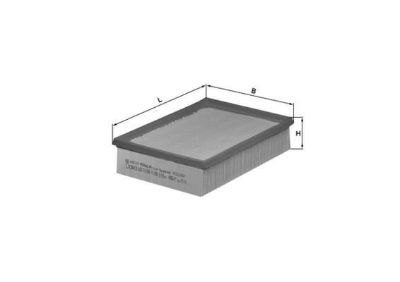 Mahle LX343 Luftfilter