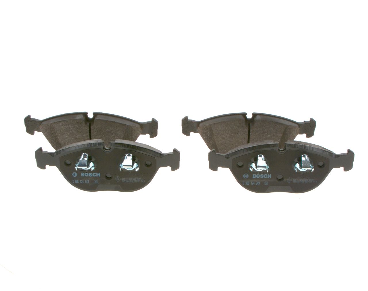 Bosch 0986424649 Bremsbelagsatz, Scheibenbremse
