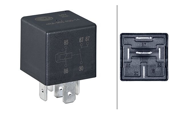 HELLA 4RA 965 400-141 Relais, Arbeitsstrom