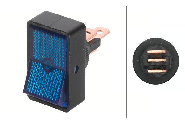 HELLA 6EH 004 407-042 Schalter mit Stecker