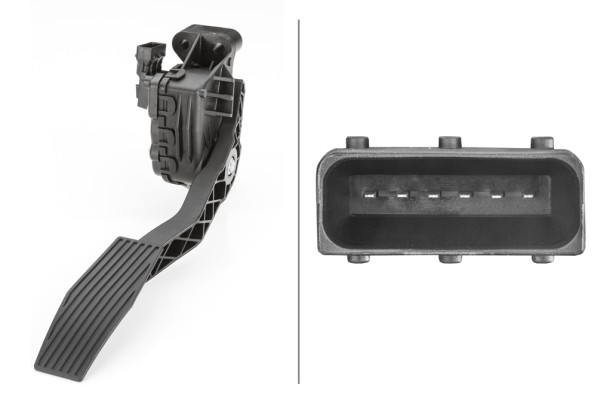 HELLA 6PV 010 946-041 Sensor, Fahrpedalstellung - für Linkslenker - Schaltgetriebe - Kennbuchstabe:
