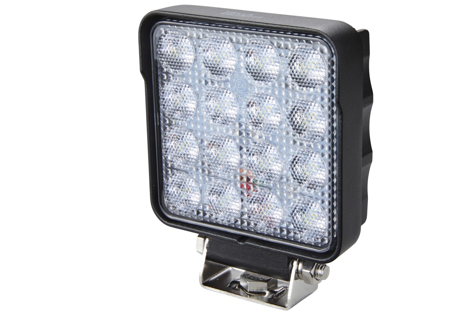 HELLA 1GA 357 106-022 LED-Arbeitsscheinwerfer - Valuefit S2500 - 12/24V - 2500lm - Anbau/Bügelbefest
