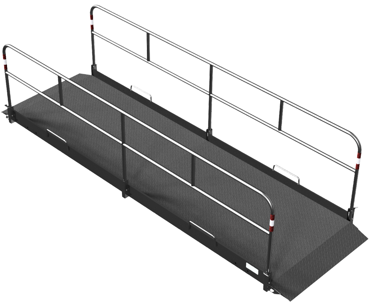 Schake 2028213 Grabenbrücke  aus Aluminium     Breite: 1,30 m Länge: ca. 2,80 m