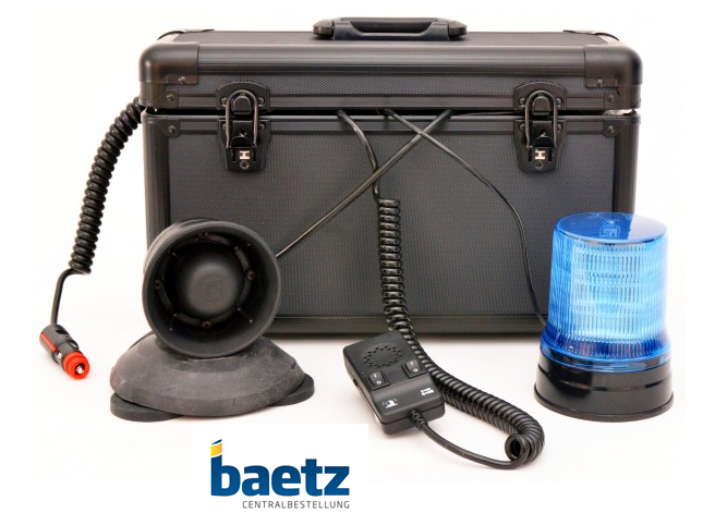 1210150008 Mobile Warnanlage im Pilotenkoffer