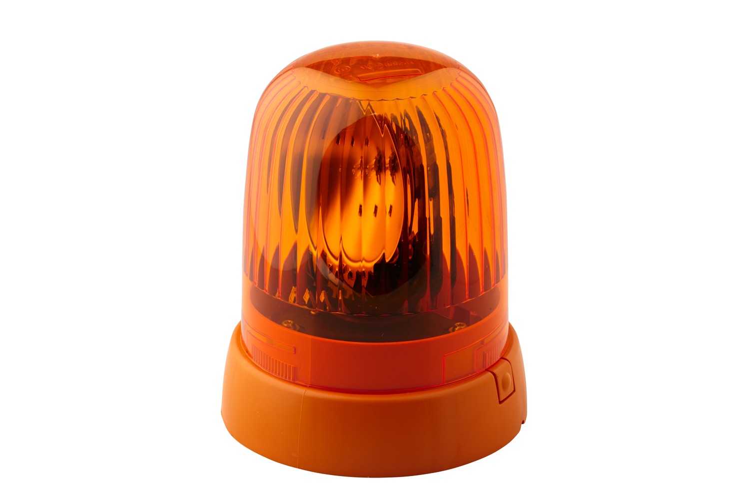 HELLA 2RL 008 727-011 Halogen-Rundumkennleuchte - KL Junior - 24V - gelb - Anbau/geschraubt - gelb -