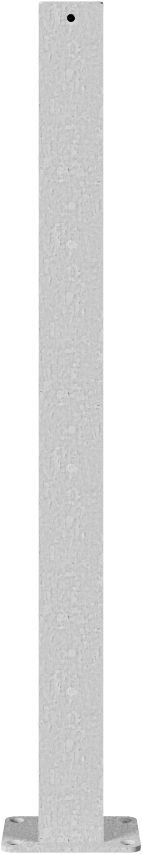 Schake 470P Absperrpfosten 70 x 70 mm ortsfest für Dübelbefestigung feuerverzinkt ohne Öse