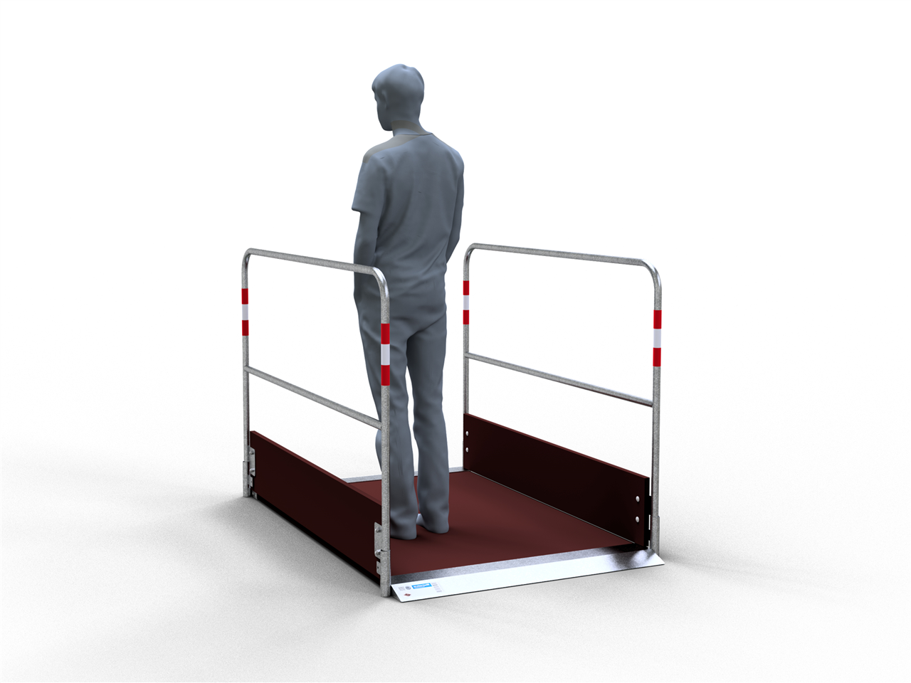 Schake Grabenbrücken  aus Holz Breite: 1,00 m, Länge: 1,70 m