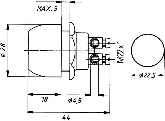 HELLA 6JF 001 571-151 Zünd-/Startschalter