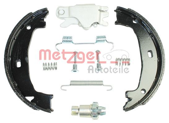 Metzger 0152002 Bremsbackensatz, Feststellbremse