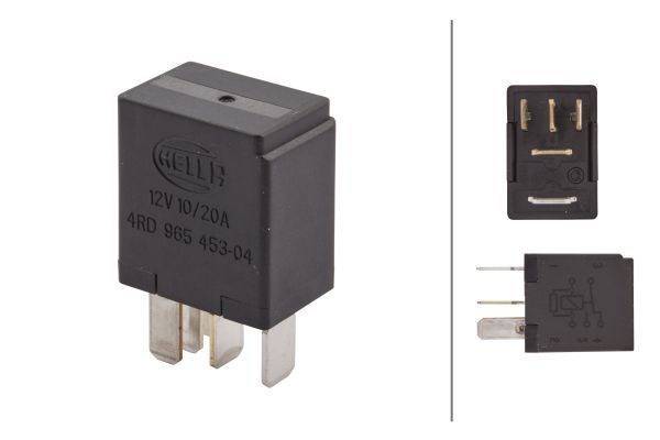 HELLA 4RD 965 453-041 Relais, Wisch-Wasch-Intervall