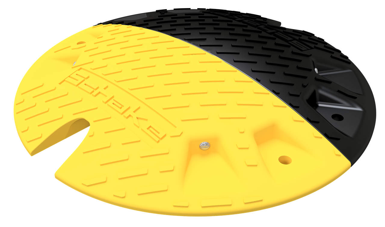 Schake 3392-50E Bodenschwelle  Typ NOX     Endstück - ohne Adapter schwarz Höhe: 50 mm