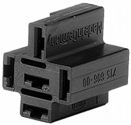 HELLA 8JA 715 606-001 Relaissockel - 5-polig - Flachsteckhülse