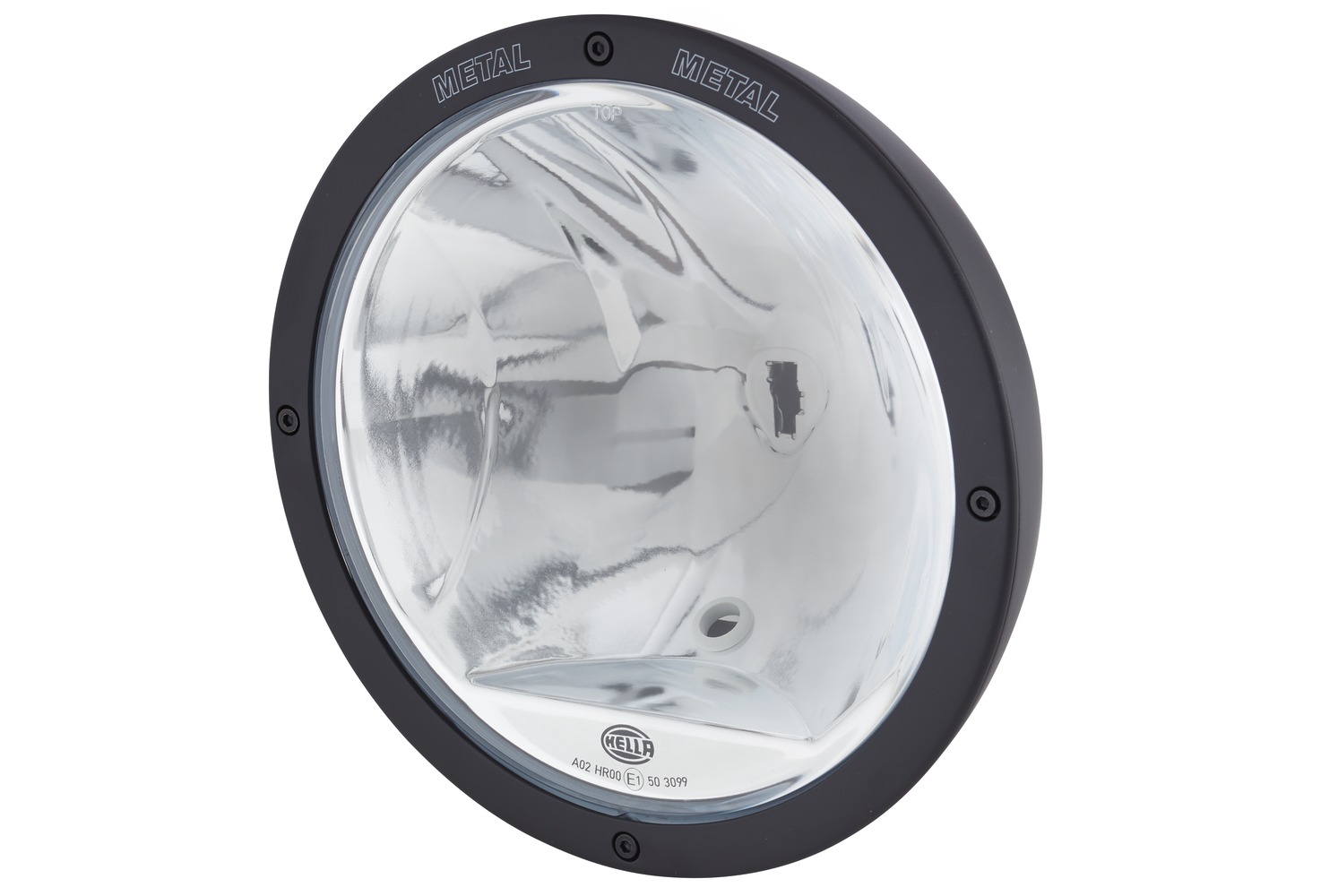 HELLA 1F8 007 560-401 FF/Halogen-Fernscheinwerfer - Luminator Metal - 12/24V - rund - Referenzzahl: