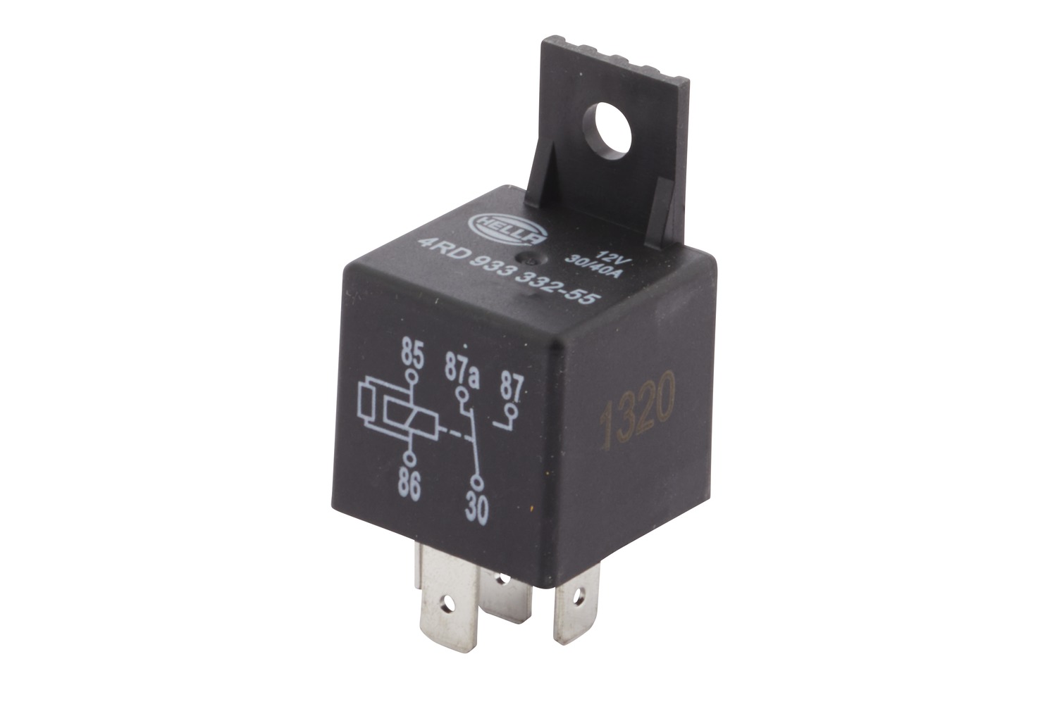 HELLA 4RD 933 332-551 Relais, Arbeitsstrom - 12V - 5-polig - Wechsler - Menge: 1