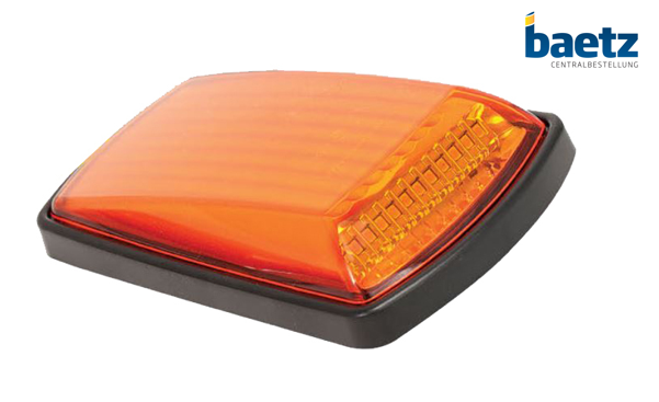 LED Blinker / Seitenblinker 12/24V - schwarz
