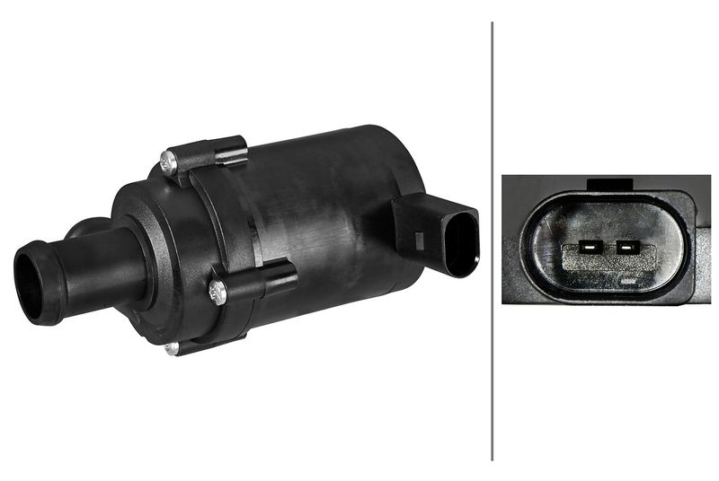 HELLA 8TW 358 304-581 Zusatzwasserpumpe (Kühlwasserkreislauf)