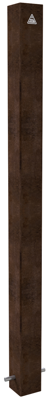 Schake 4481 Stilpoller  80 x 80 mm ortsfest, zum Einbetonieren 

mit Erdanker, Gesamtlänge ca. 1200 mm ohne Verschluss