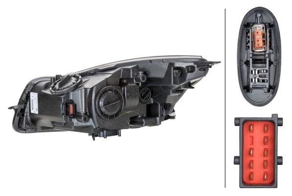 HELLA 1ZT 009 631-321 Hauptscheinwerfer