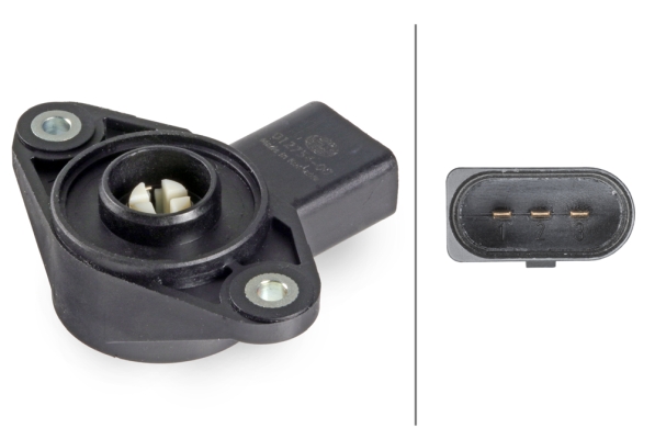 HELLA 6PD 012 754-001 Sensor, Saugrohrumschaltklappe - 3-polig - geschraubt