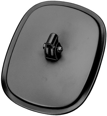 F432 HELLA 8SB 002 404-121 Außenspiegel - geklemmt - Kunststoffgehäuse - schwarz - Breite: 165mm - Höhe: