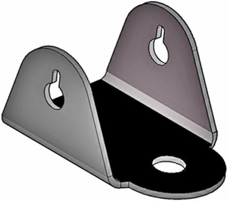 HELLA 8HG 994 974-002 Halter, Arbeitsscheinwerfer