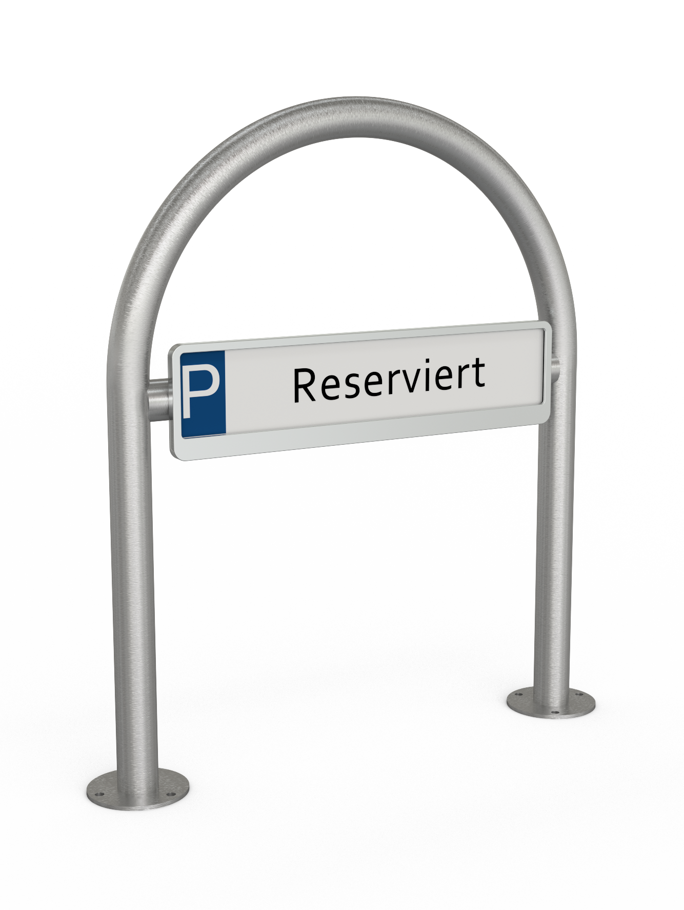 Schake | Rundbügel für  Parkplatzbeschilderung | Sch-449_66PSE