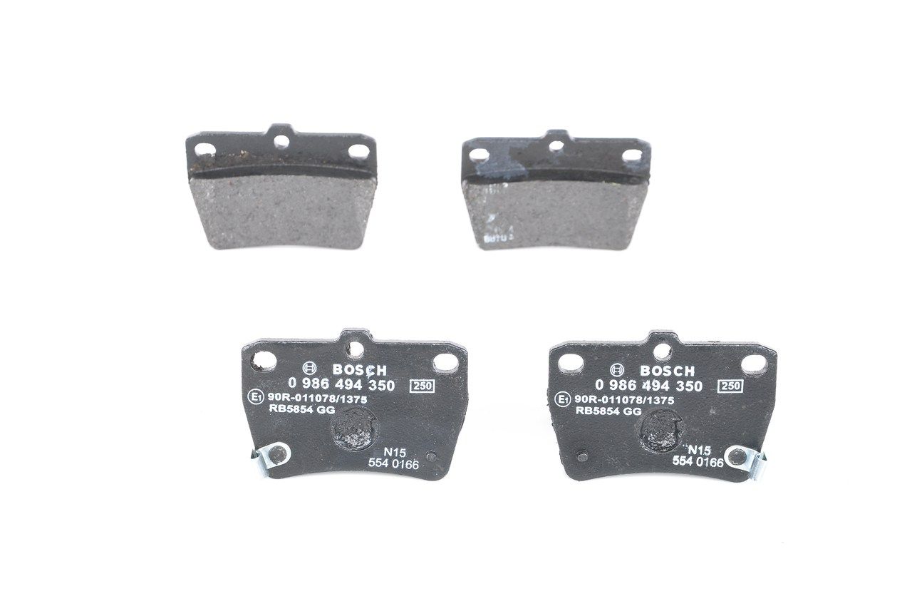 Bosch 0986494350 Bremsbelagsatz, Scheibenbremse