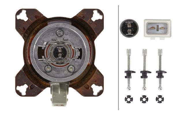 HELLA 1K0 008 191-001 Scheinwerfereinsatz, Fernscheinwerfer