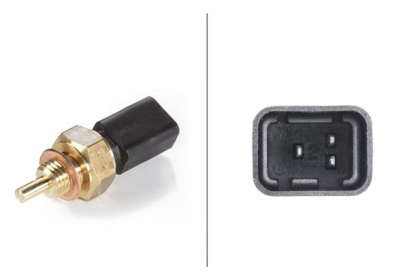 HELLA 6PT 009 107-131 Sensor, Kühlmitteltemperatur