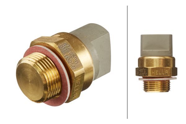 HELLA 6ZT 007 802-021 Temperaturschalter, Kühlerlüfter