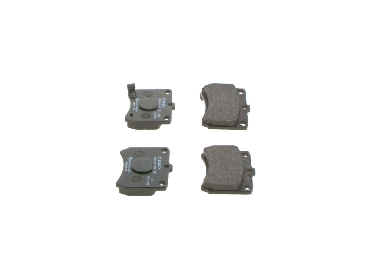 Bosch 0986493550 Bremsbelagsatz, Scheibenbremse