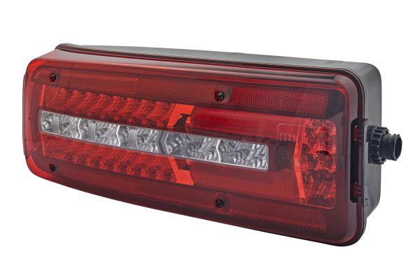 HELLA Heckleuchte Rechts - Rückleuchte Für Viele Modelle, 506x176x176 Mm, Mit 6 Funktionen (Bremslicht, Blinker, Rückfahrlicht Uvm.)