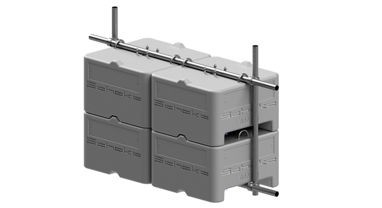 Schake 3F120-SET4 Betongewicht  SET 4   