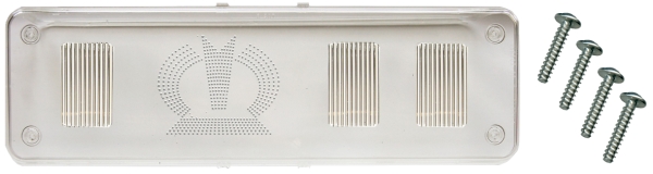 K2336 HELLA 9EL 183 432-031 Lichtscheibe, Heckleuchte "Krone" - links
