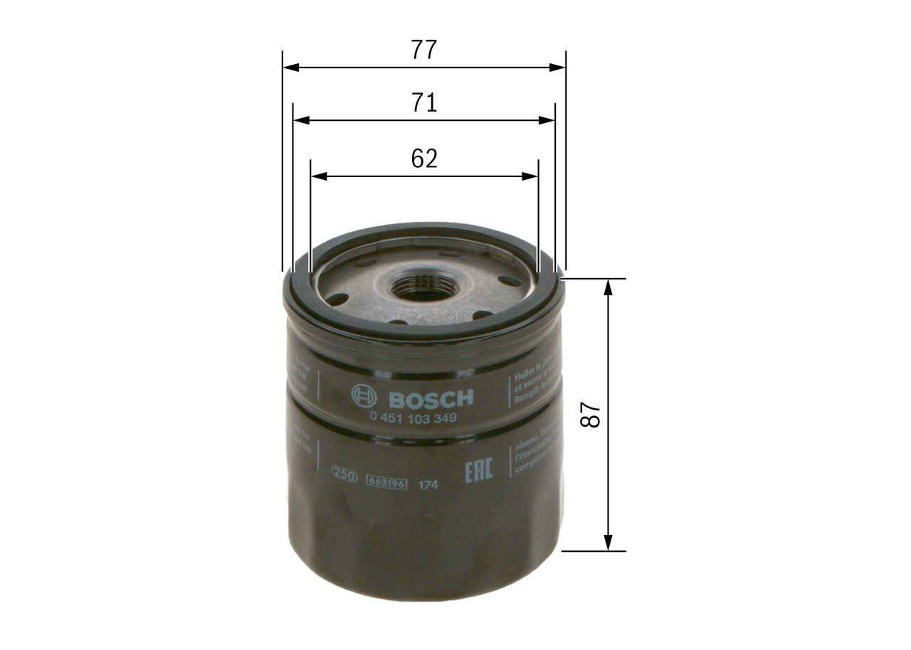 Bosch 0451103349 Ölfilter