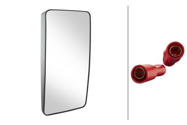 HELLA 9MX 563 468-002 Spiegelglas, Außenspiegel