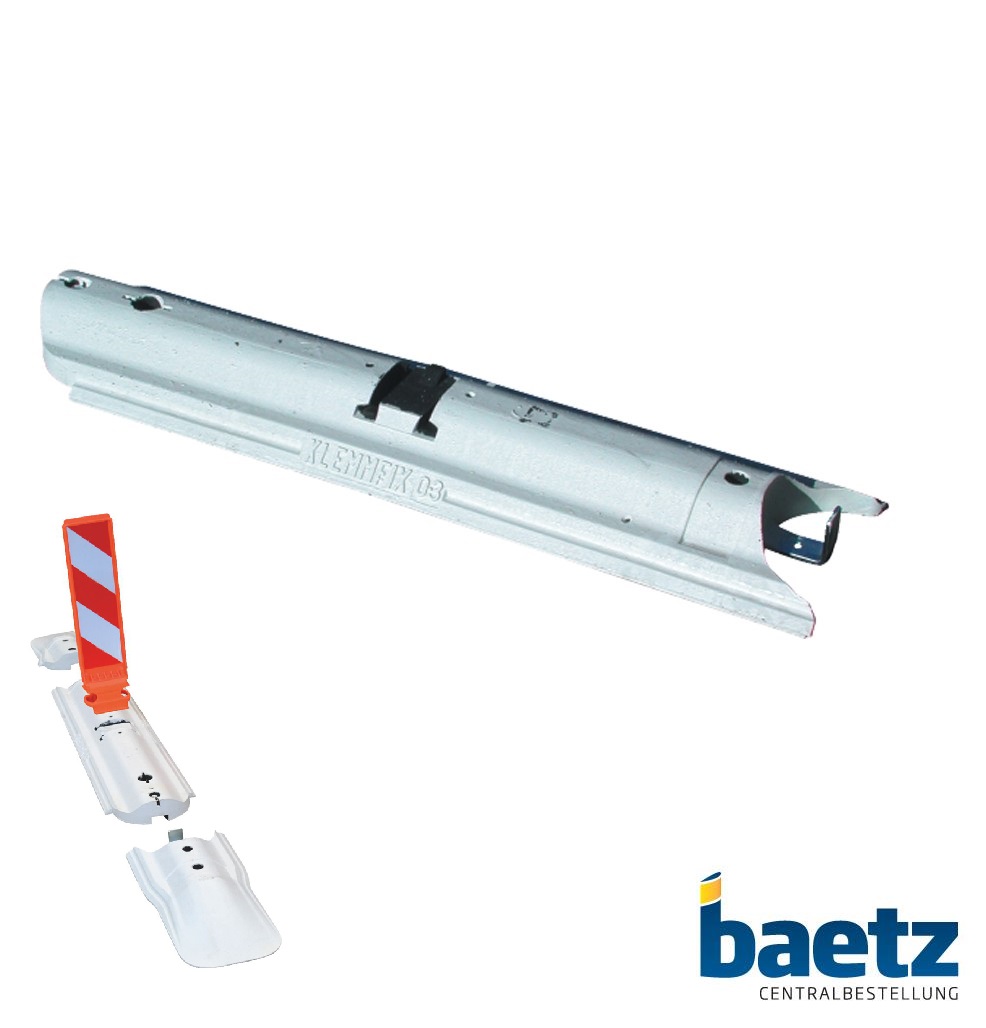 25581weiss horizont Leitschwelle LN 60, Einzelelement, weiß, BASt geprüft