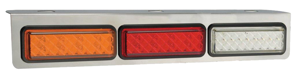 baetz Dreifach-Halterung, Serie 135, verchromt