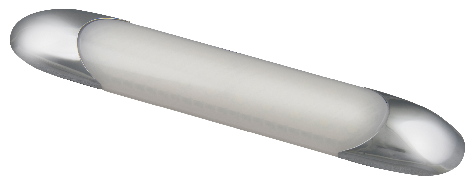 baetz LED Innenraumleuchte, 150 mm lang, verchromte Blenden, weiß, 24 Volt