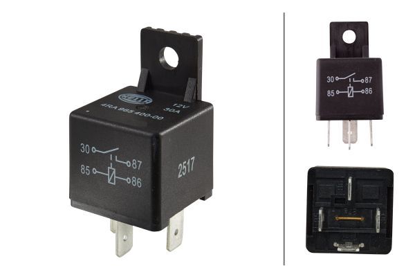 HELLA 4RA 965 400-001 Relais, Arbeitsstrom