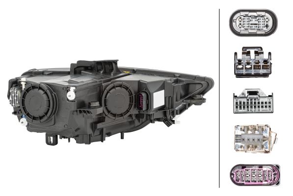HELLA 1ZS 010 740-651 Bi-Xenon-Hauptscheinwerfer - links - für u.a. Audi (Faw) A3 Limousine (85S, 85