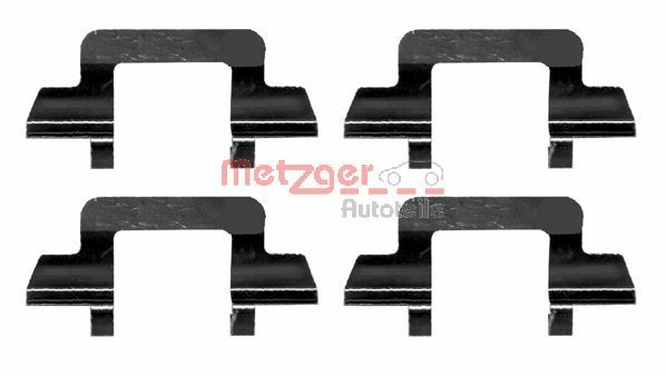 Metzger 109-1243 Zubehörsatz, Scheibenbremsbelag