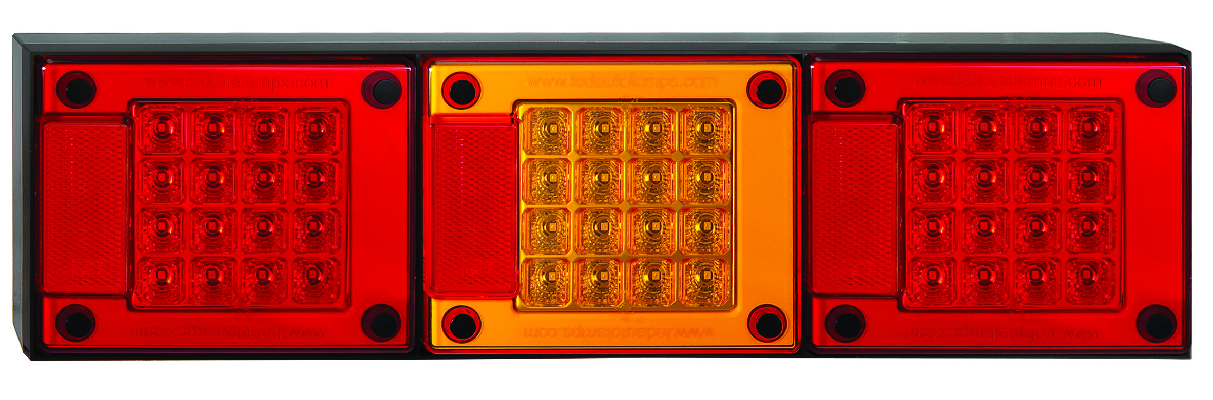 LED Heckleuchte, Brems- u. Schlusslicht, Blinker, Nebelschlussleuchte, Serie 460, ECE