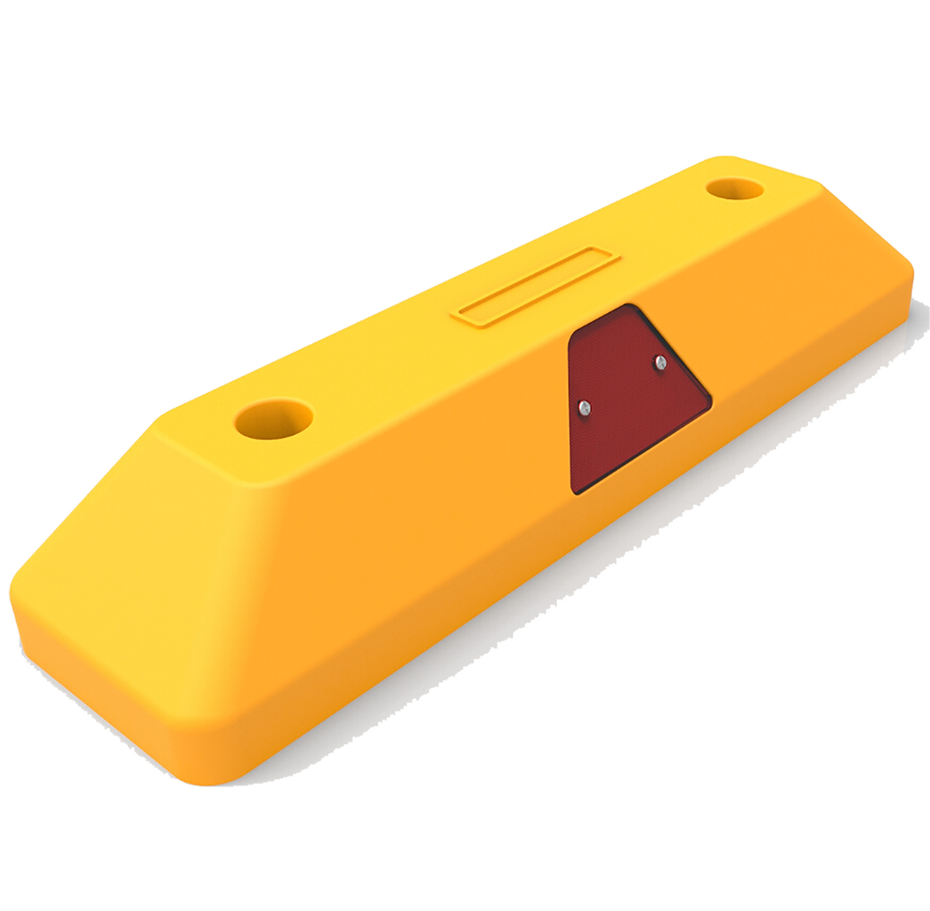 Schake 3393-101 Park- und Leitschwelle gelb / rot 0,55 m    