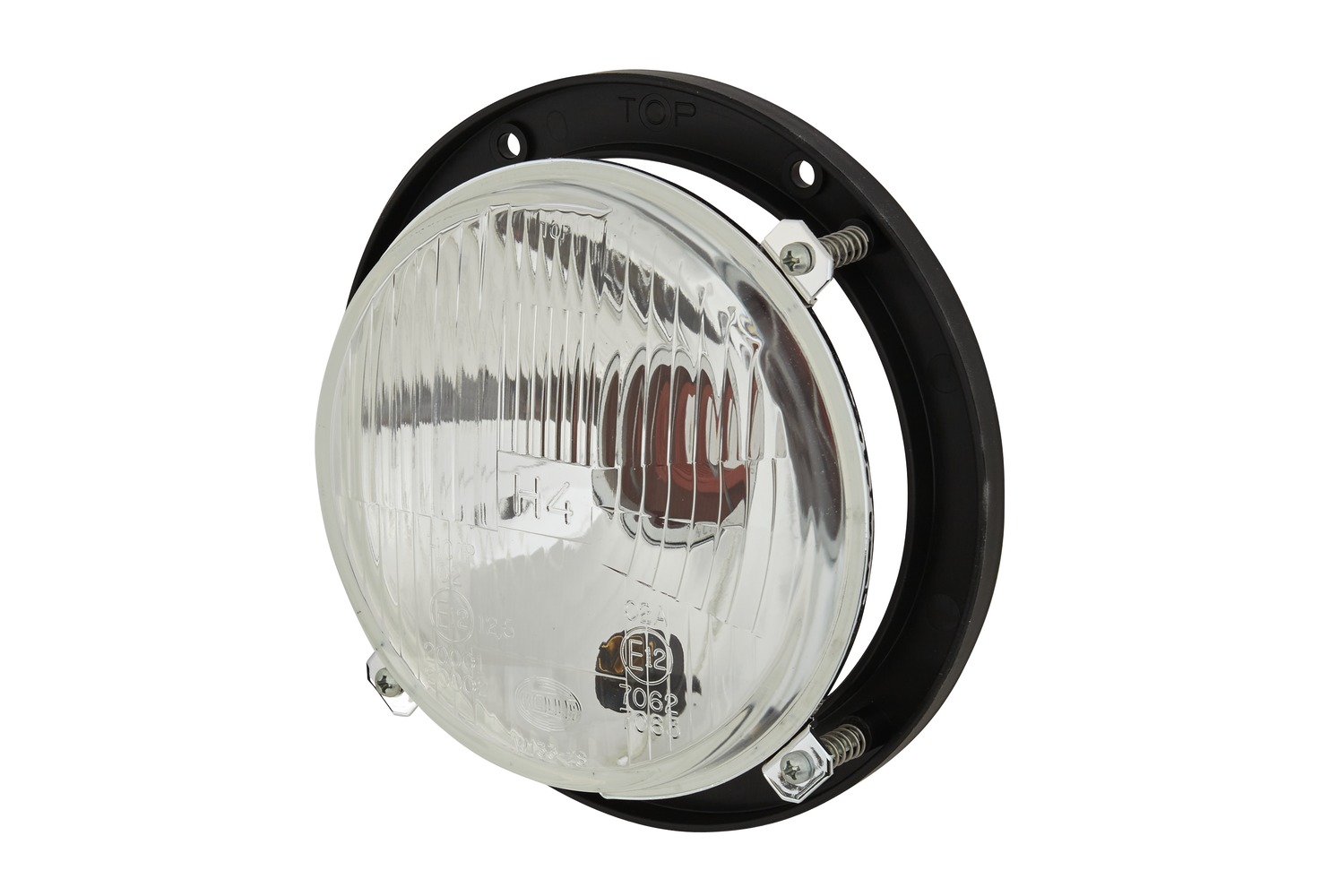 HELLA 1A3 996 002-181 Halogen-Hauptscheinwerfer - 12/24V - rund - Einbau - links/rechts
