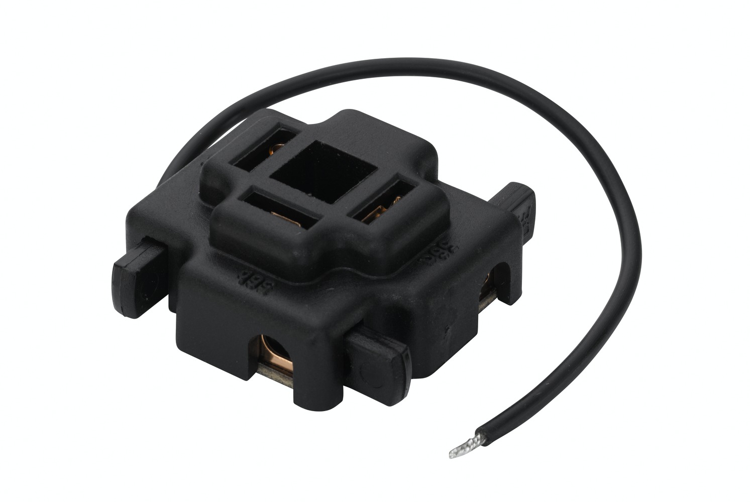 10105462a_AM0 HELLA 8JA 001 909-011 Stecker - 3-polig - H4/R2 (Bilux) - mit Masseband - Kabel: 130mm - Menge: 10